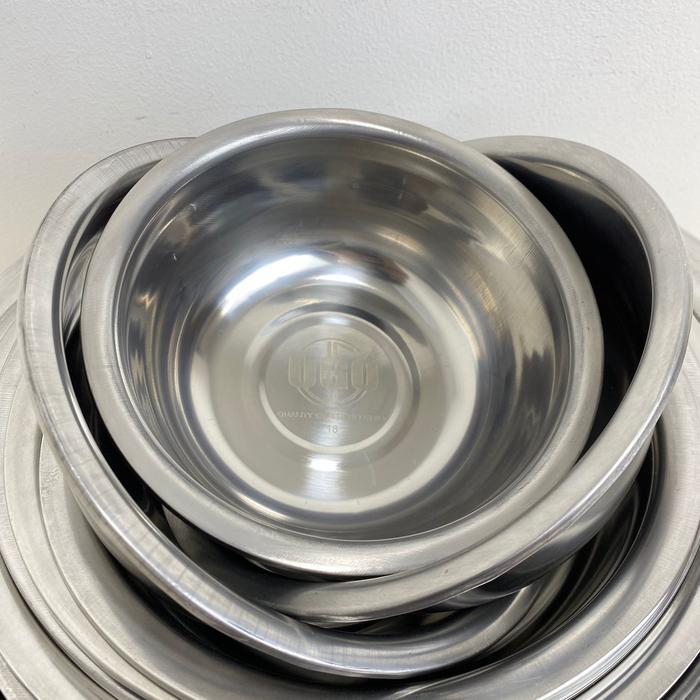 UGO Basin Stainless Stell Baskom Stainless Wadah Besar Ukuran 28-40 Cm - 30 Cm