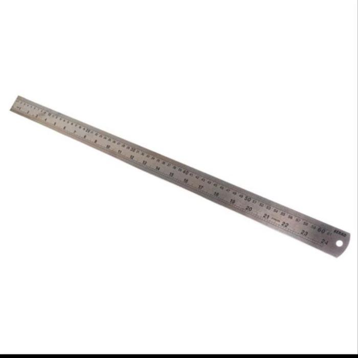 PENGGARIS BESI/MISTAR 60CM