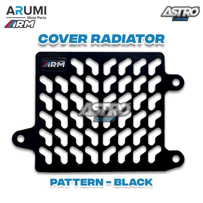 (GMA Onderdil) Arumi Cover Radiator FULL CNC ARM Vario 125 Vario 150 PCX 150 ADV 150 Baut Engine - P