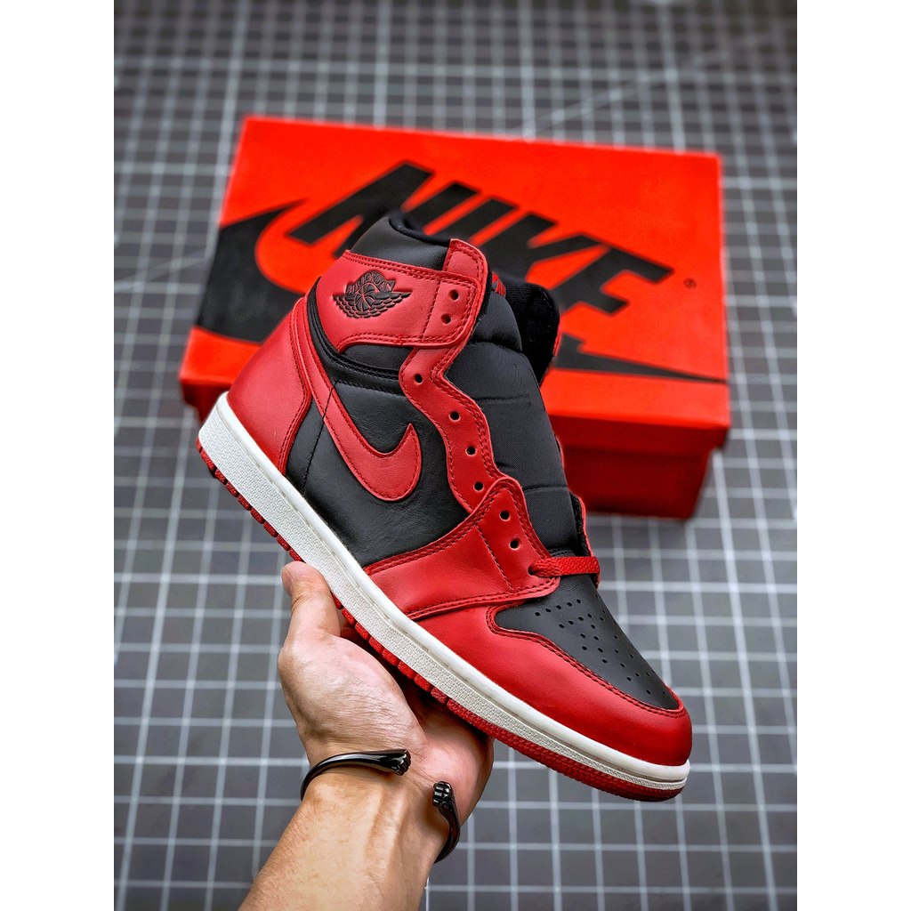 AJ1 High'85 Varsity Red Sepatu Sneakers Original