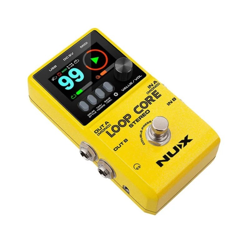 6 Music Styles Are Available for New Members of NUX and The Ability To Control The Loop Core Stereo 