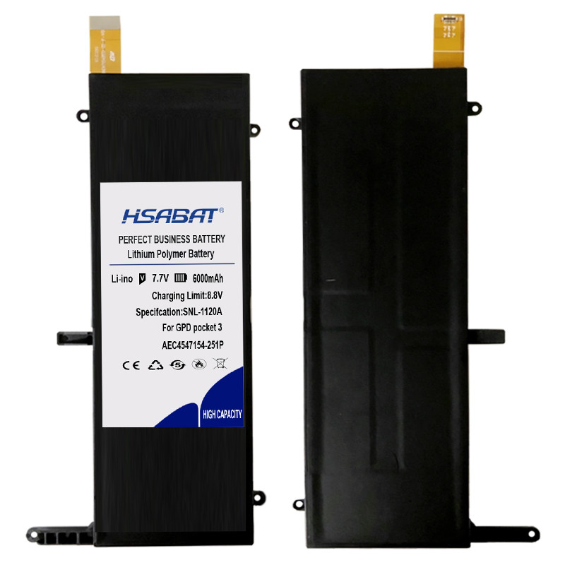 6000mAh AEC4547154251P Battery for GPD Pocket 3 Pocket3 P3 Laptop