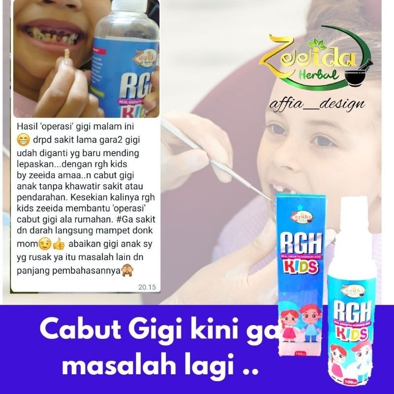 RGH kids Zeeida spray Anti Virus Alami herbal 100ml