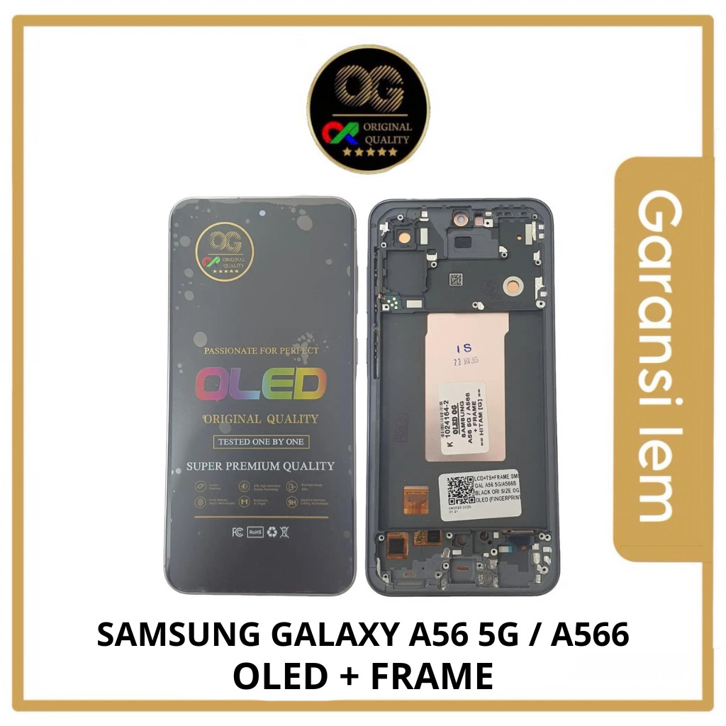 LCD Touchscreen Fullset Samsung Galaxy A56 5G / A566 / A36 5G / A366 / SM-A566V / SM-A566B / SM-A566