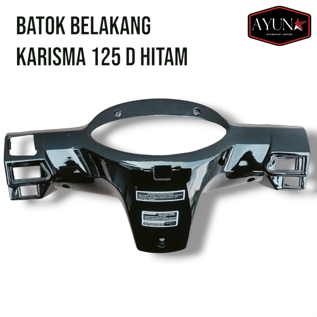 Batok Belakang Honda Karisma X 125D Hitam Batok Kilometer Karisma 125D Batok Speedometer Karisma 125