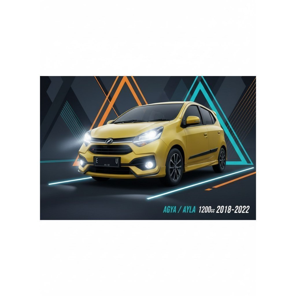 ( Ready Stok ) bumper BODIKIT BODYKIT NEW AGYA 1,2 L 2018-2022 BODY KIT NEW AYLA GRADE A