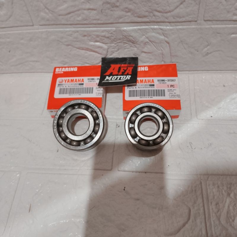 BEARING LAHER KLAHER KRUK AS SET MIO SPORTY SMILE SOUL FINO KARBU NOUVO 6372/6305 YGP ORI YAMAHA