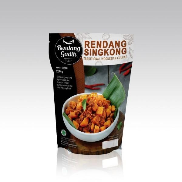 Rendang Singkong - Rendang Gadih