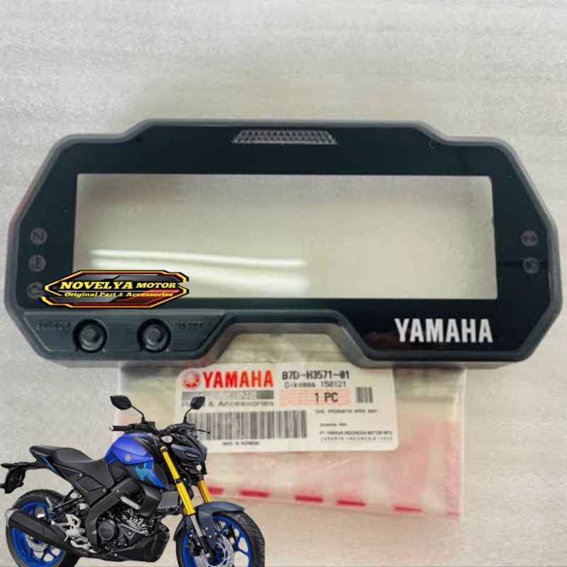 ALIANSHOP CASE, SPEEDOMETER UPPER MIKA KACA SPEEDO SPIDO MT15 MT 15 ORI B7D-H3571-01