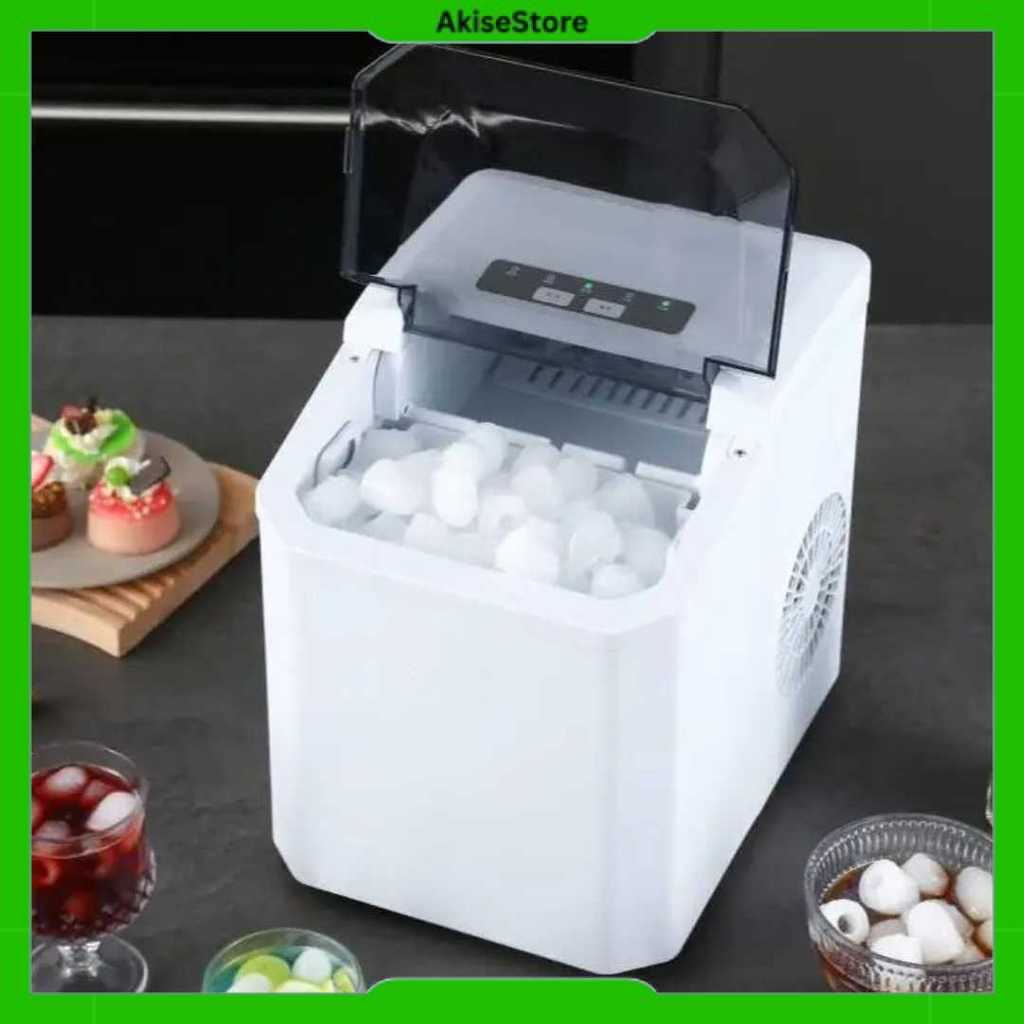 SIGAL Mesin Es Batu Kristal Mini Portable 12 kg/24 h YH-16