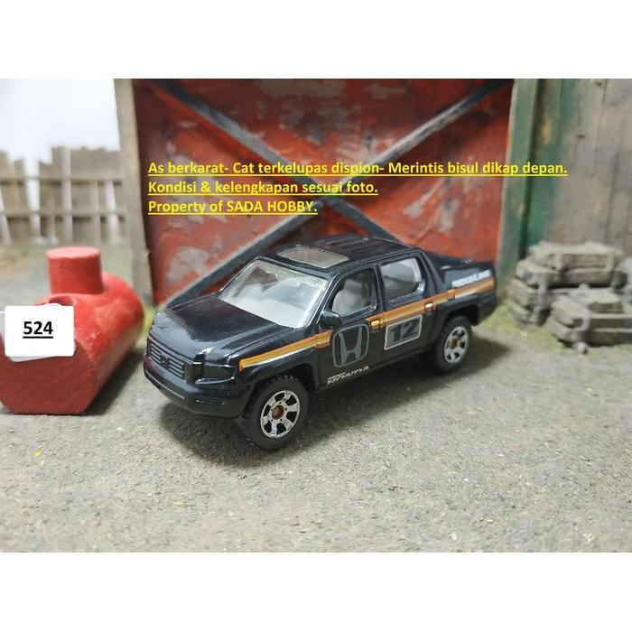 Matchbox Honda Ridgeline Hitam Unit Only Dcast
