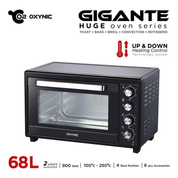 Oxynic Oven Listrik Besar Gigante Huge Electric Oven 68 Liter