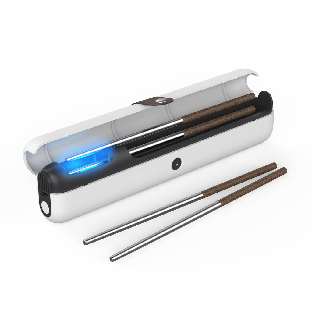 Portable UV Toothbrush Sterilization Box for Travel Mini UV Toothbrush Sterilizer and Sanitizing Box