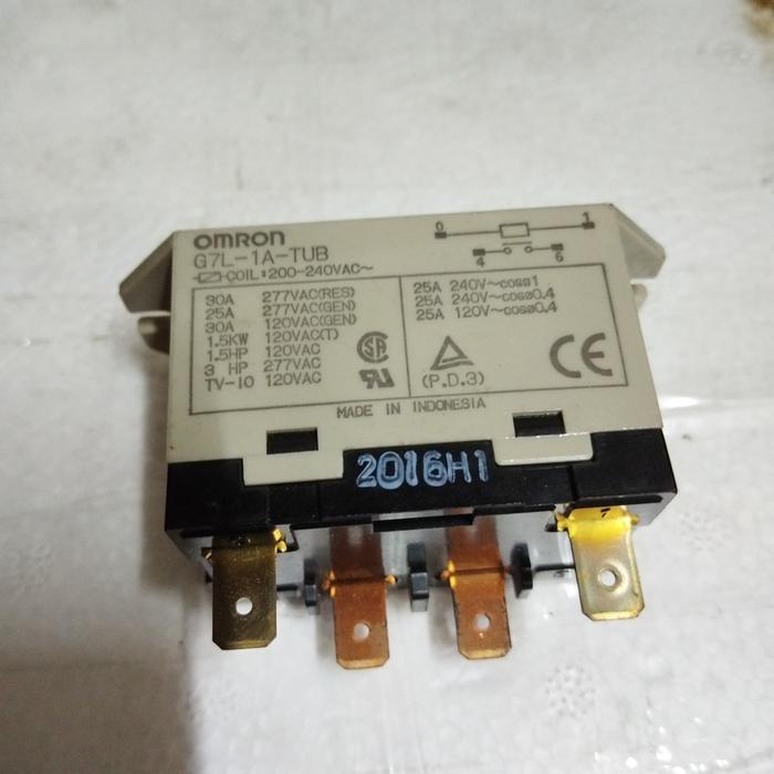 RELAY OMRON G7L-1A-TUB 200-240VAC BERKUWALITAS...
