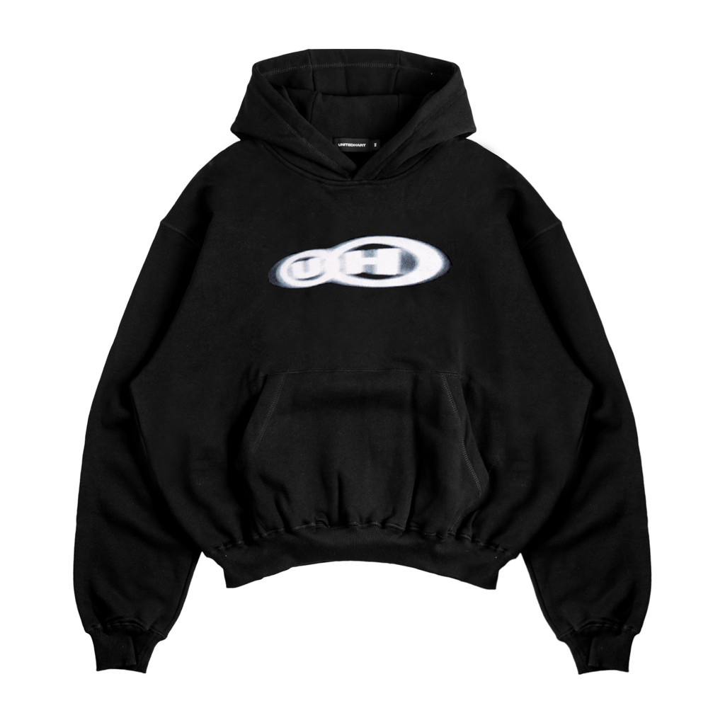 UH! Hoodie Boxy Heavyweight Cotton - FLASH