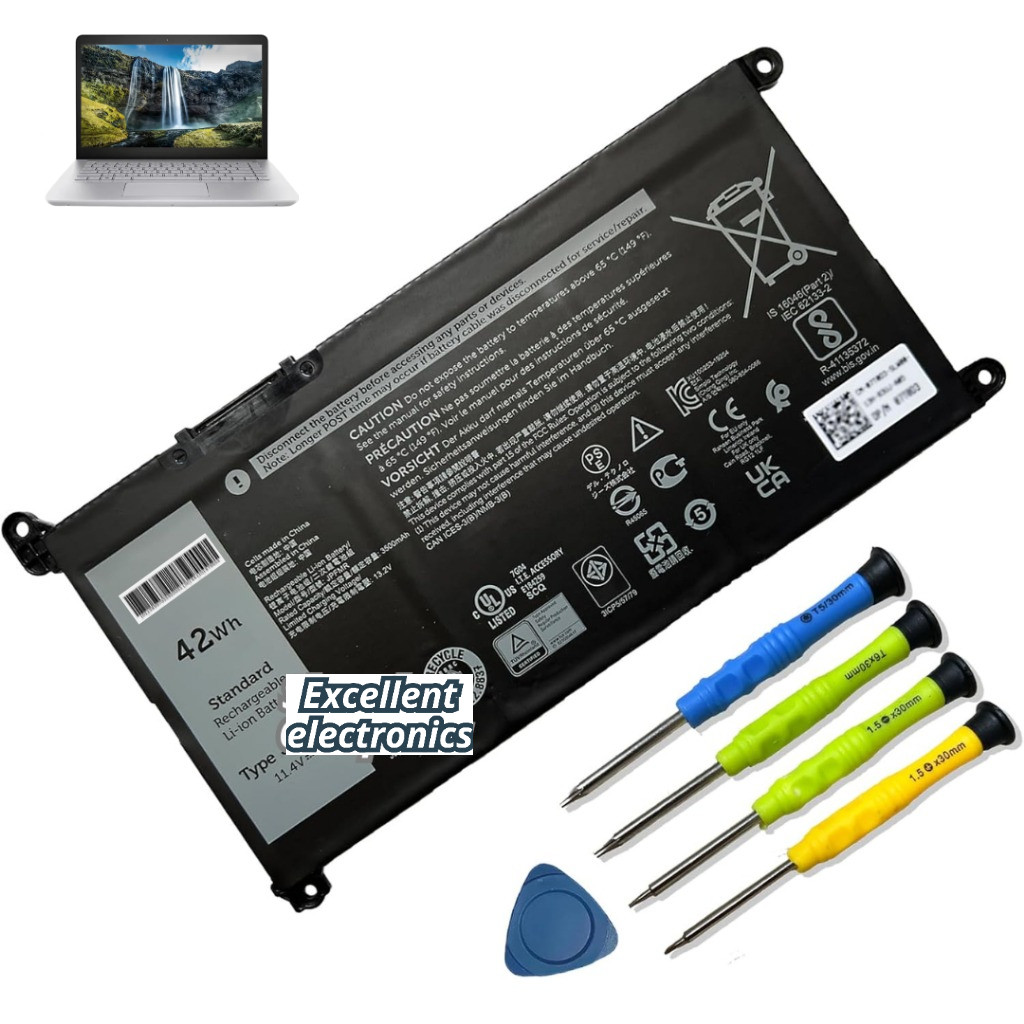 Baterai Dell Inspiron 15-5000, Baterai Dell Inspiron 5565, Baterai Dell Inspiron 5567, Baterai Dell 