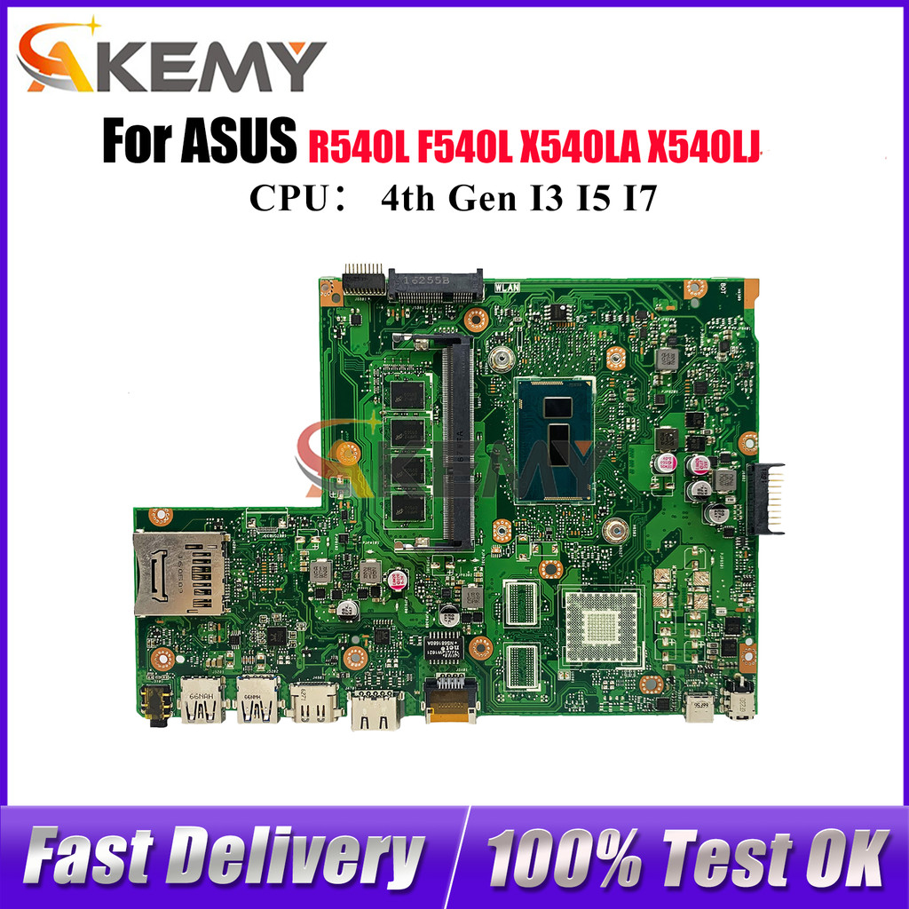X540LA Laptop Motherboard For ASUS VivoBook D540L A540L R540L X540LJ X540L F540L X540LA Notebook Mai