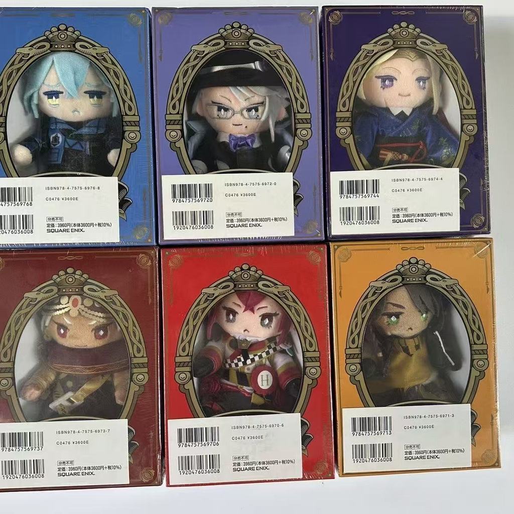 Anime Twisted-Wonderland Riddle Rosehearts Idia Shroud Plush Dolls Cute Figure Malleus Toy Ornament 