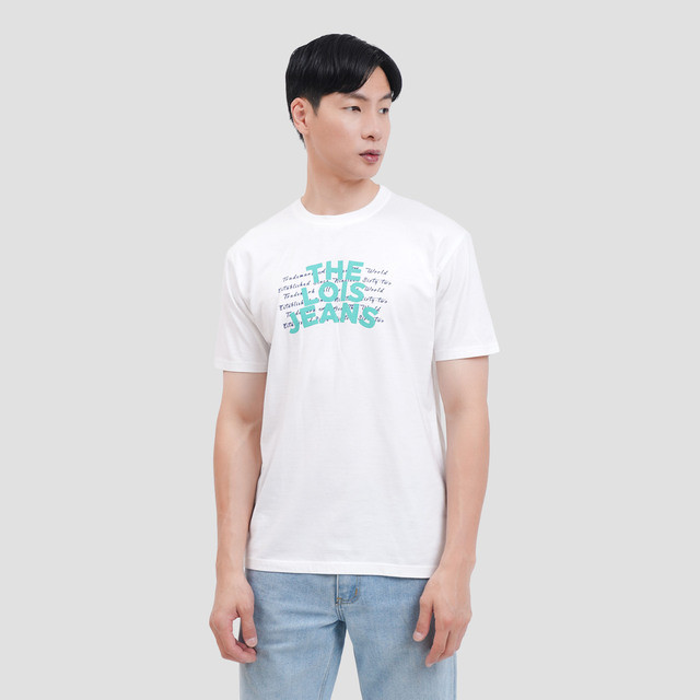 [ORI] Lois Wording Print KSL2456 Kaos Pria 123534088 Kaos Pria
