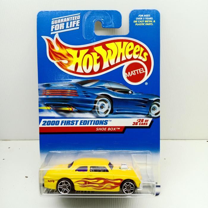 Diecast Hot Wheels SHOE BOX-368 Mainan Skala 64