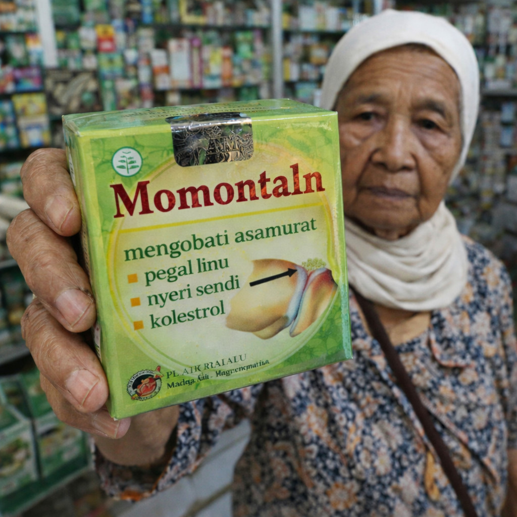 MONTALINE KAPSUL - Herbal Asam Urat, Pegal Linu, Kolesterol