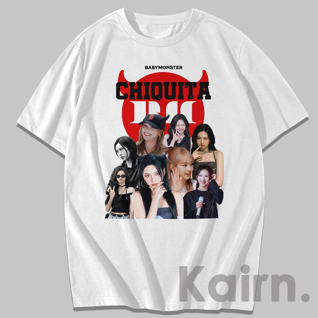 Kaos CHIQUITA Babymonster MIX / Kaos Babymonster / Koas Kpop / Fansmerch