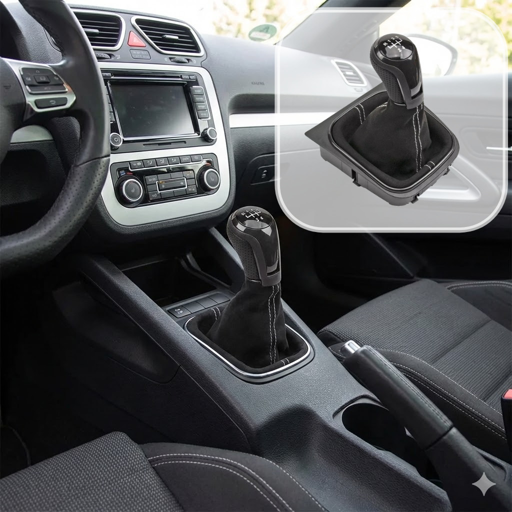 Untuk VW Golf 5 MK5 Golf 6 MK6 Kenop Persneling Kulit Gaiter Boot 5 Kecepatan 6 Kecepatan Aksesoris 