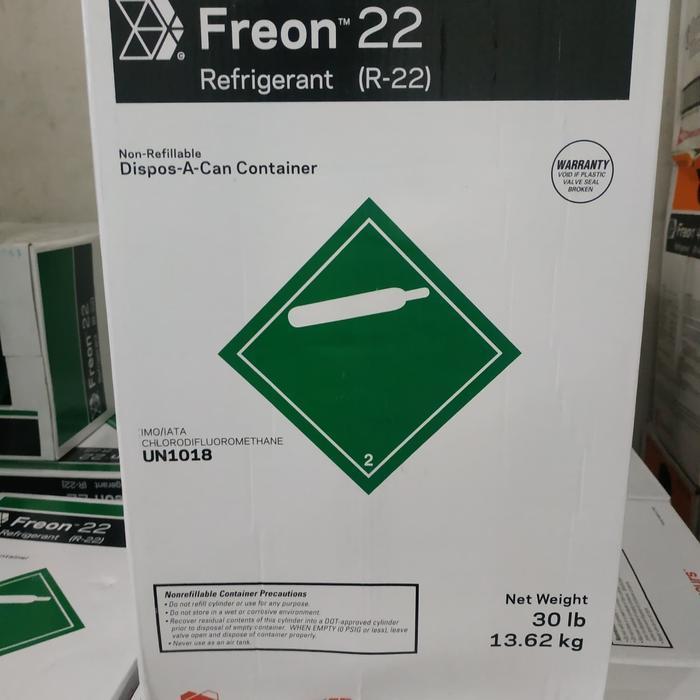Freon Chermours R22 Made in USA/ Freon Dupont R22