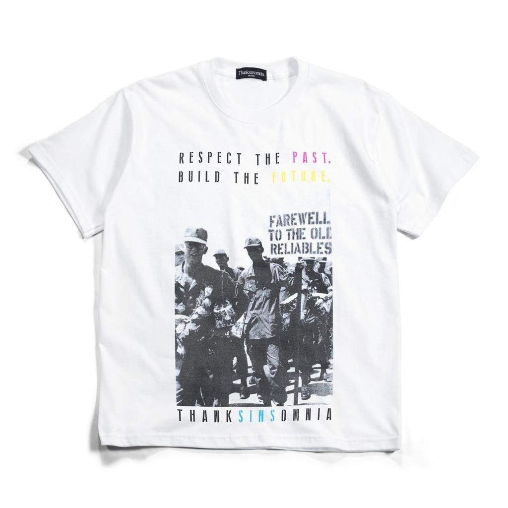 Tshirt Hiraella Katun Putih Thanksinsomnia S-XL