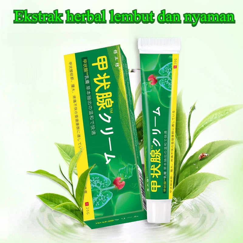 COD Jepang Salep Tiroid 20g Obat Benjolan Leher Gondok Kelenjar Tiroid Lipoma Kista