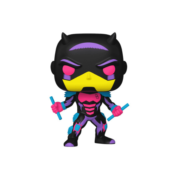 Funko POP Marvel Daredevil - Armored Daredevil Fall From Grace (Black Light)