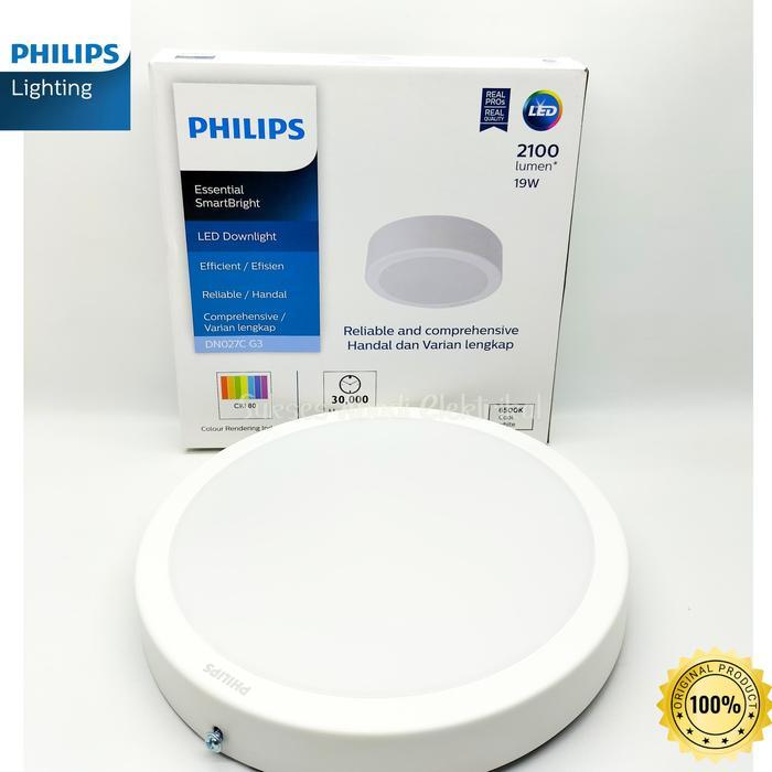 Lampu Downlight LED Outbow PHILIPS DN027C 19w - Putih 6500K