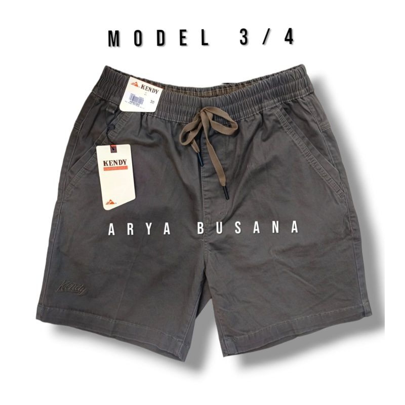 Rei Fashion - celana  pendek pinggang karet | celana  pendek pria