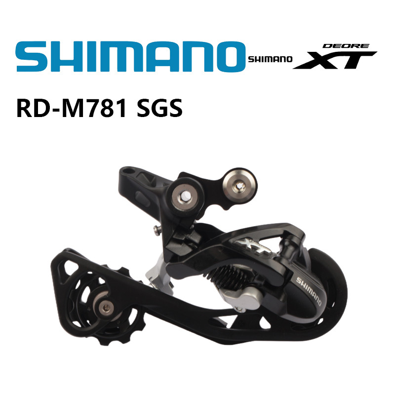 Shimano DEORE XT RD-M781-SGS 10S/30S Rear Derailleur Untuk Sepeda Gunung MTB Suku Cadang Sepeda Shim