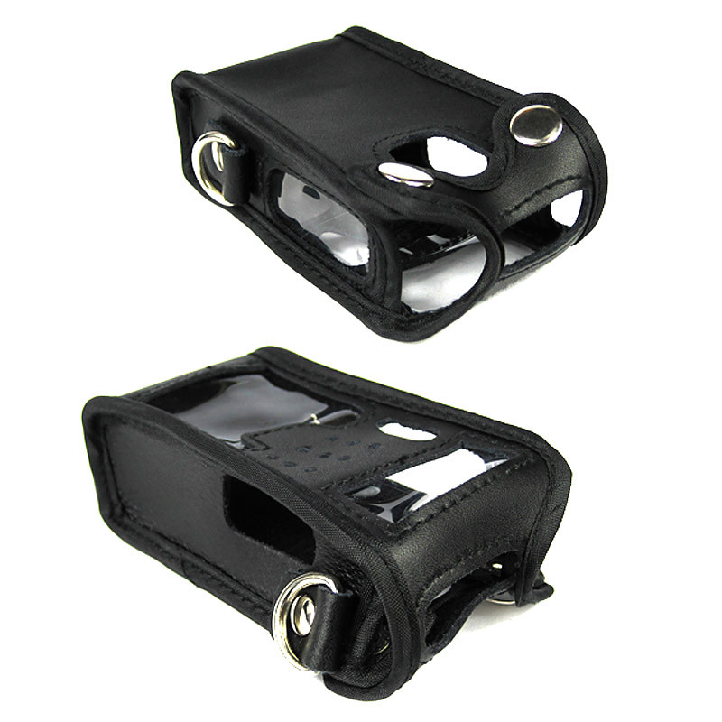 2pcs CB Rao Soft Leather Case Pouch Accessories For BAOFENG Walkie Talkie UV-5R Case UV-5RE Plus UV-