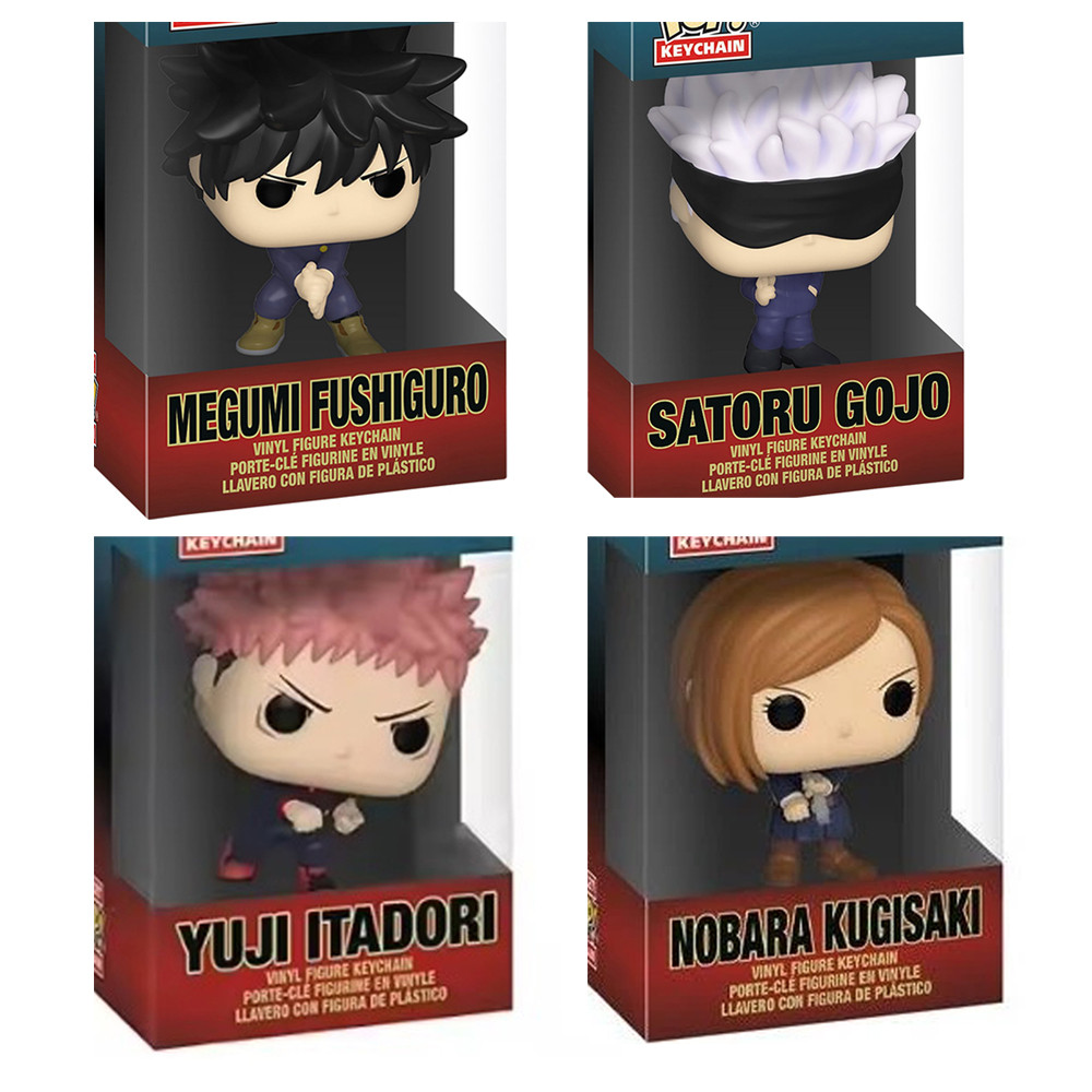 Pocket Keychain Yuji Satoru Gojo Figure Model Keychain Toy Jujutsu Kaisen