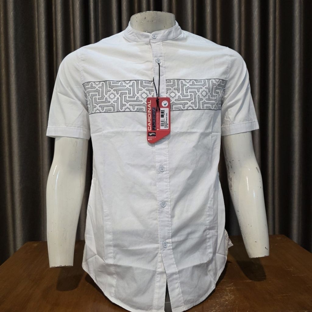 Baju Koko Kemko Pria Lengan Pendek Cardinal Jeans Casual Original Premium New Serries