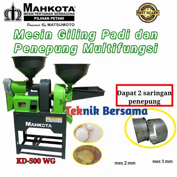 Mesin giling padi dan penepung KD 500WG