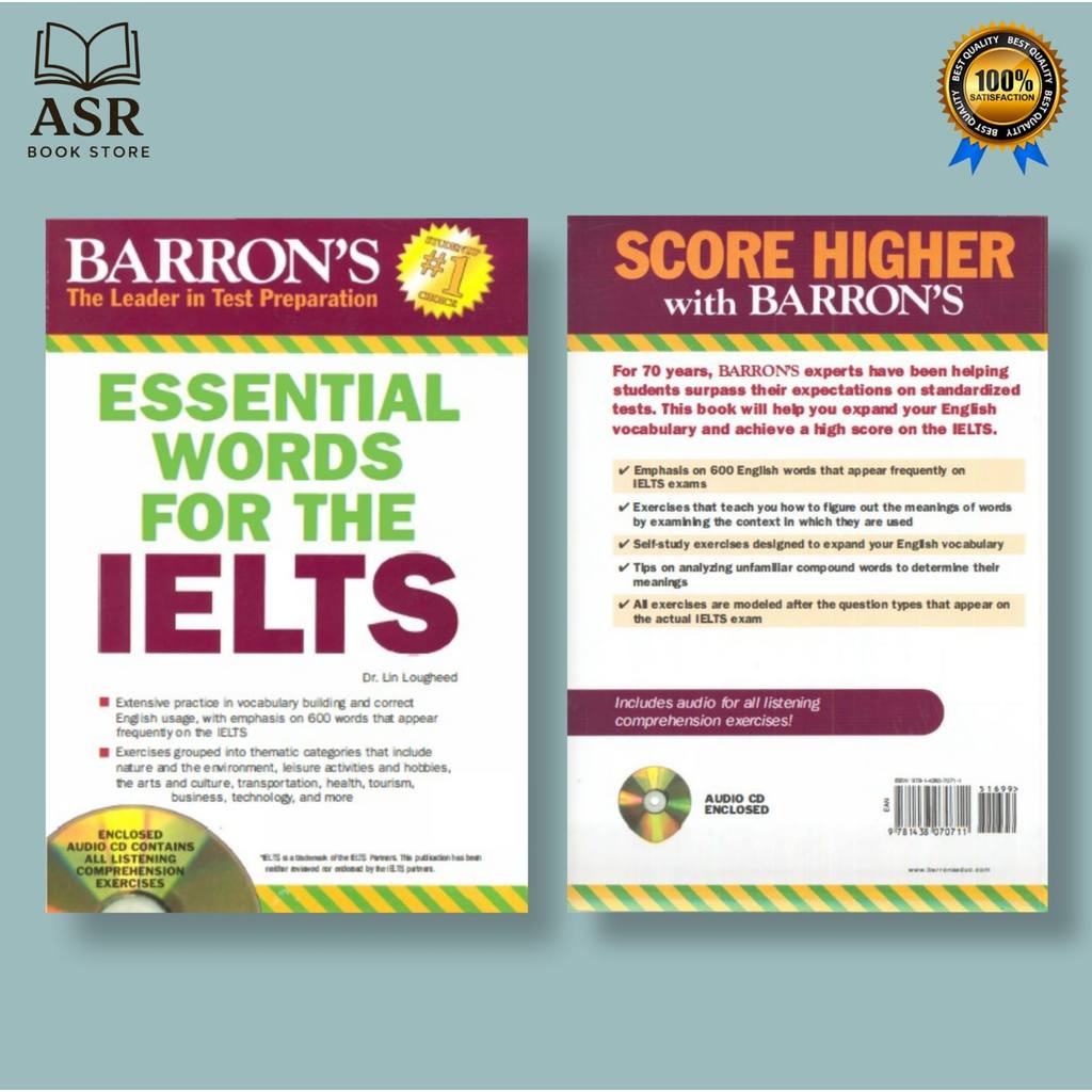 Buku Essential Words for the IELTS (Barron's)