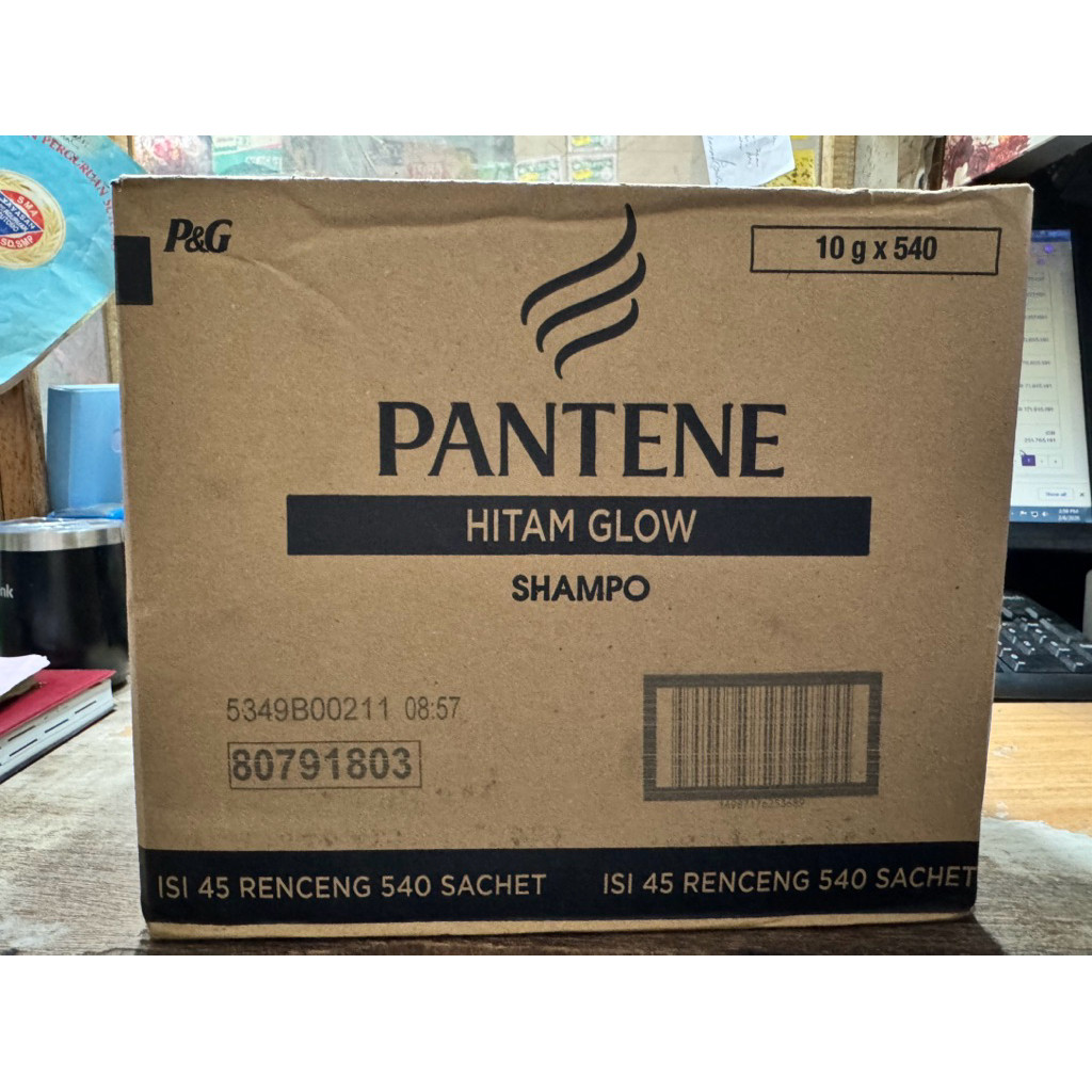 Pantene Sampo @ 10 gram x 540 sachet. / 1 dus