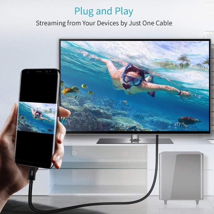 CHOETECH CH0019 USB C to HDMI Cae (4K@60Hz)