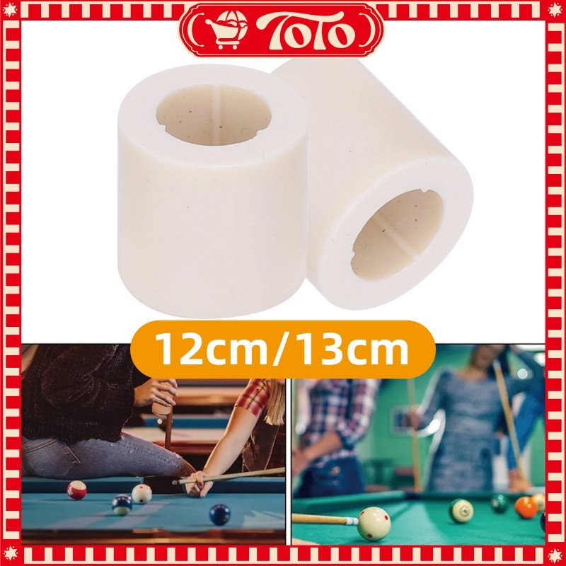 Ferrule Billiard Cue 12mm 13mm isi 10PCS Aksesori Stik Billiard Penting untuk Lapangan Billiard Ferr