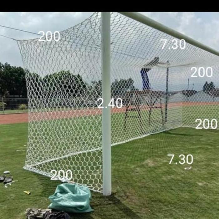 PROMO  JARING GAWANG SOCCER BALL NET IMPORT BAHAN POLYSTER + TAS IMPORT BAGUS