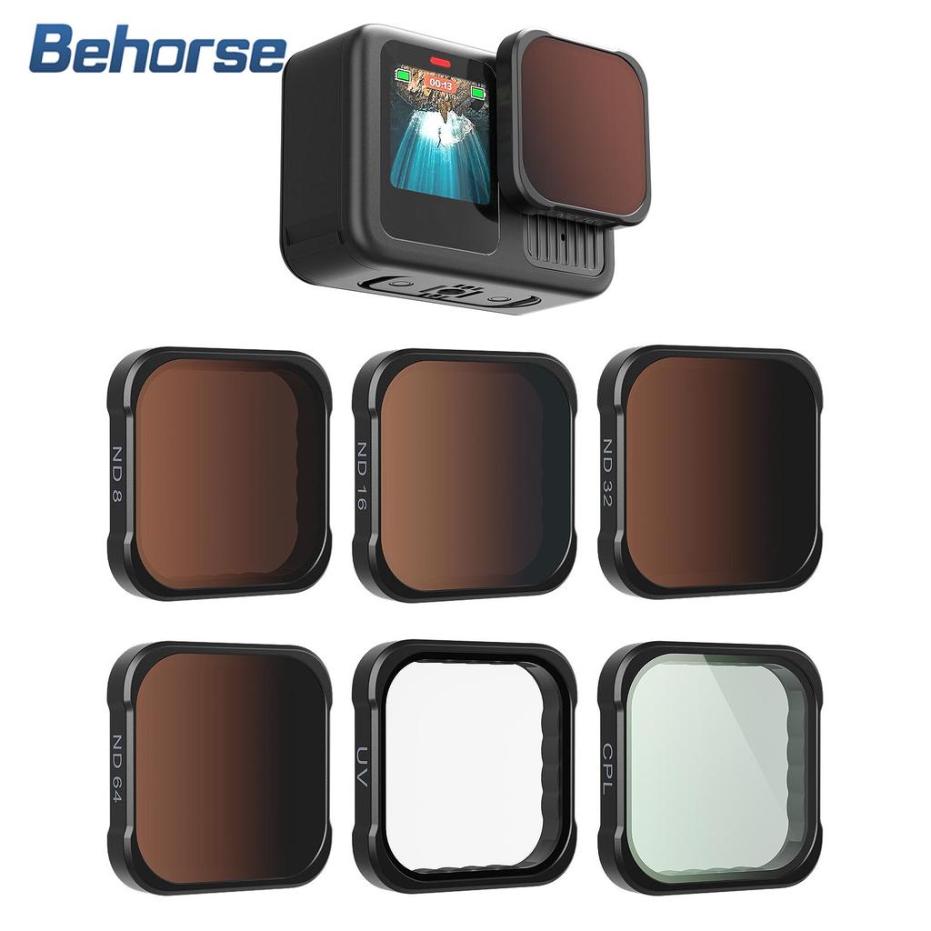 Set Filter Lensa ND Untuk GoPro Hero 13 12 11 10 9 11Mini CPL UV ND Filter Lensa Pengurang Cahaya Un
