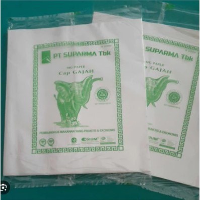 BH KERTAS NASI KFC PUTIH KERTAS K.F.C KERTAS BUNGKUS NASI KERTAS NASI PUTIH KERTAS MINYAK KERTAS KEB