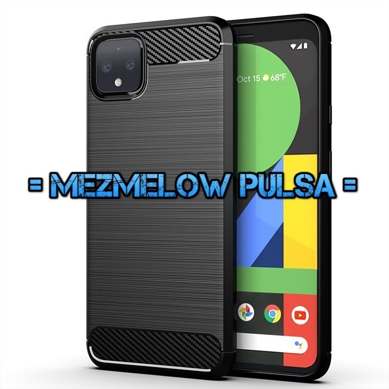 TPU Fiber Carbon Casing Softcase Soft Case PIXEL 4XL / PIXEL 2XL / PIXEL 2 / PIXEL 5 / PIXEL 4 BIASA