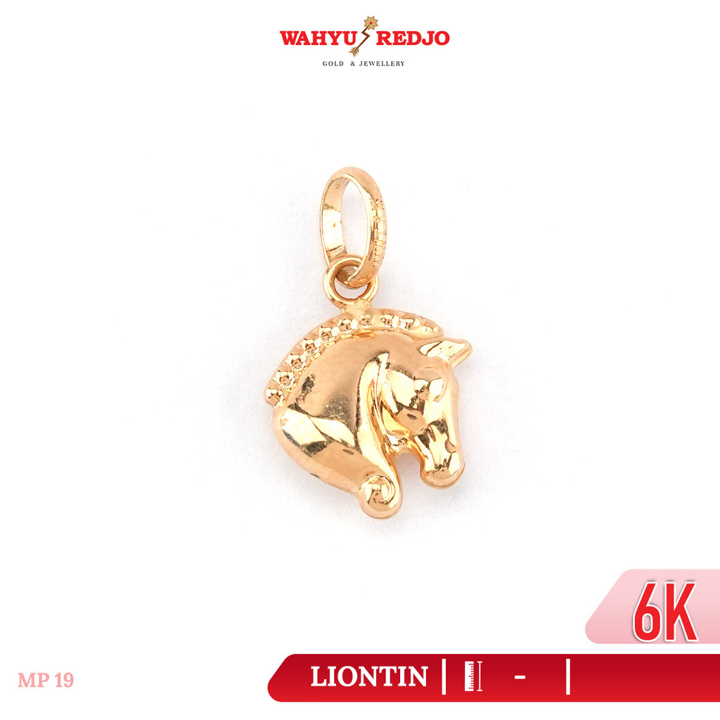 Liontin Emas Kuda 8K Wahyu Redjo Pameran