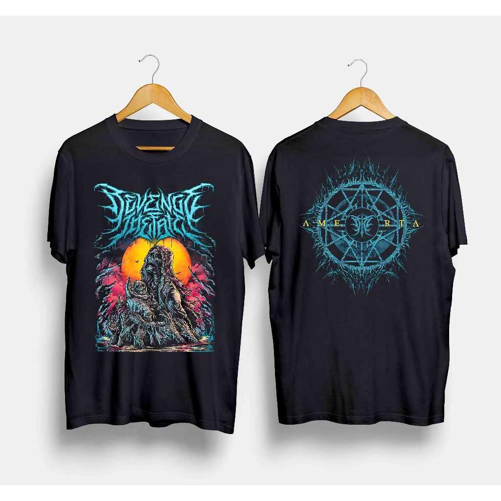 (COD) Kaos Band Revenge The Fate - Amerta / Tshirt Band RTF