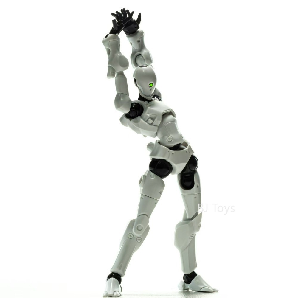 Sheik Mainland 3MIN Project A White Special Custom | 3.75'' Ultra-Articulated Buildable Figure, 6 In