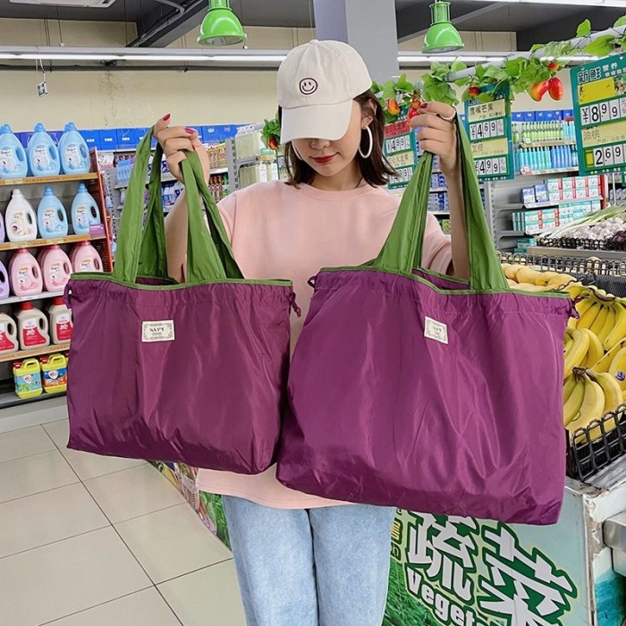 GROSIRAN OMYGOOSE SHOPING BAG LEXY IMPORT TAS BELANJA KANTONG TAS LIPAT UKURAN L & M TFW 74